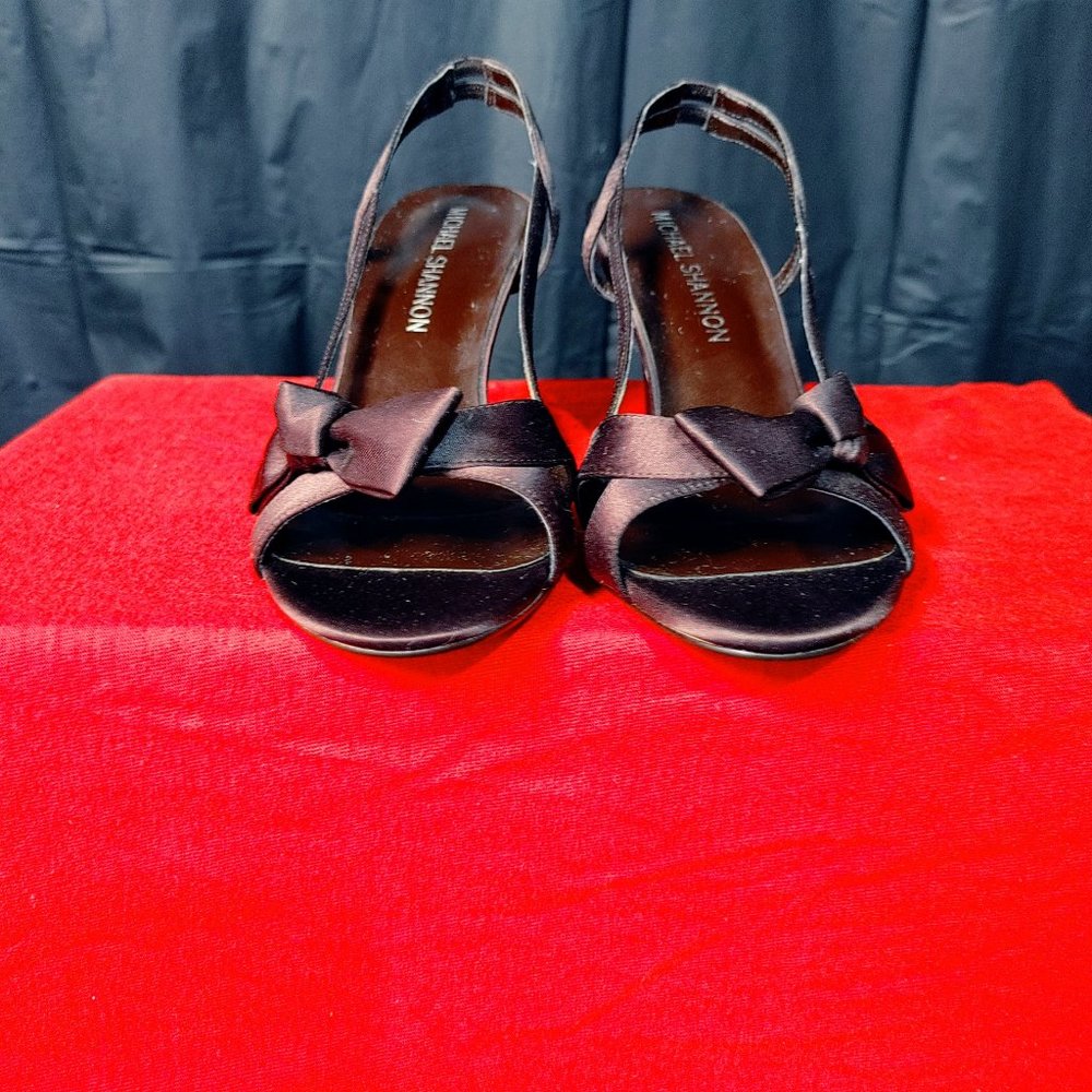Brown low heels